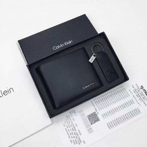 Calvin Klein Wallet and Keychain for Men