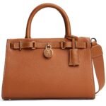 Tommy Hilfiger Shoulder Handbag For Women Camel