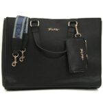 ⁦Tommy Hilfiger Shoulder Handbag For Women Black⁩ - الصورة ⁦2⁩