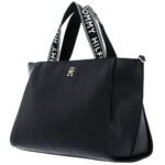 ⁦Tommy Hilfiger Shoulder Handbag For Women Black⁩ - الصورة ⁦3⁩