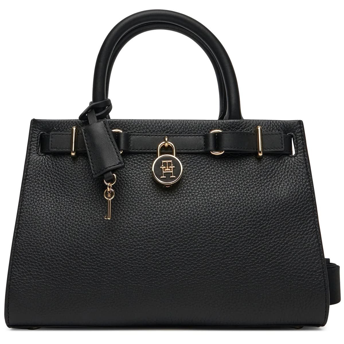 image (2) Tommy Hilfiger Shoulder Handbag For Women Black - الصورة 1