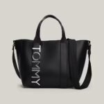 Tommy Hilfiger Shoulder Handbag For Women Black