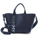 Tommy Hilfiger Shoulder Handbag For Women Navy