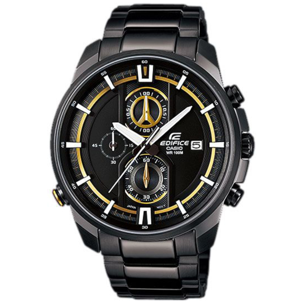ساعة كاسيو اديفيس للرجال 533BK-1A9VUDF Casio Edifice For Men 533BK-1A9VUDF - الصورة 1