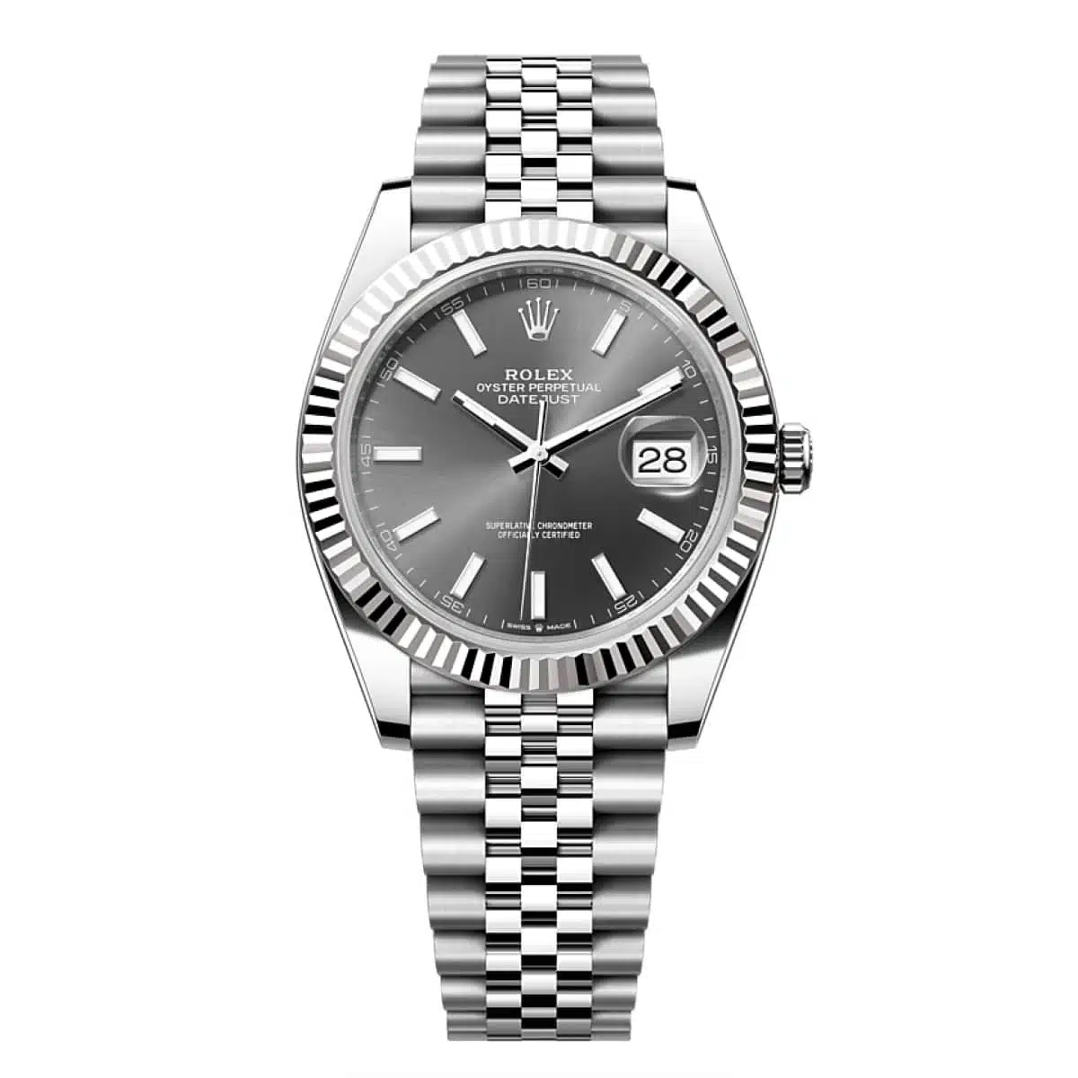 ساعة رولكس ديت جست ميرور أوريجنال Rolex Watch For Men 126334-0014 - الصورة 1